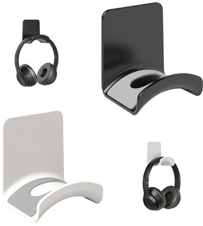 chausa Set of 2 Headset Holder Headphones Holder Desk Accessories Gaming Accessories Headphones Stand Headphone Stand Headphone Stand Headphone Stand Perfect for Gaming Setup Home Office