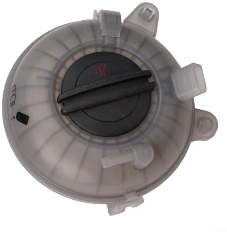 EXTRWORY Serbatoio di espansione del liquido di raffreddamento con tappo di ricambio compatibile per Golf 7 MK7 per A3 OEM 5QD121407H 5Q0121407A plastica grigia