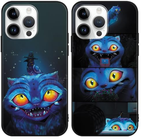 2 Stück Anime Handyhülle für iPhone 14 iPhone 13 Hülle 6,1, Kpop Hunters Rumi Mira Zoey Idol Character Cartoon Muster Design Mädchen TPU Schutzhülle, Silikon Kameraschutz Bumper Case,Aesthetic