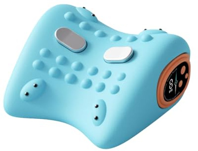 wofühlkraft NackenWohl PRO Kabelloses EMS Nackenmassagegerät mit Wärme und Vibration | 3 Modi | 6 einstellbare Intensitäten | Entspannungskissen für den Nacken