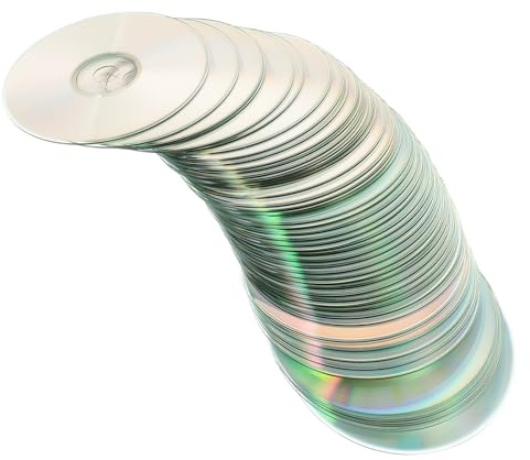50 Pièces Disques Décoratifs en Plastique DIY Argenté | Effet Miroir, Bords Lisses, Dos Blanc Uniforme, pour Jardin, École Maternelle, Fournitures de Classe