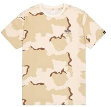Alpha Industries Herren Backprint Camo T-Shirt (1er Pack)