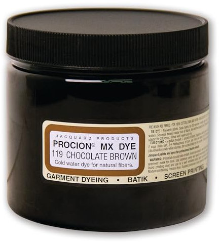 (240ml, Chocolate Brown) - Procion Mx Dye Chocolate Brown 240ml