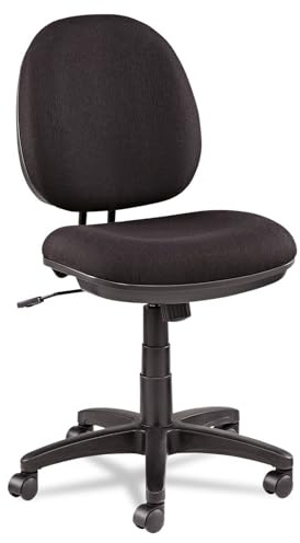Alera IN4811 Alera Interval Swivel/Tilt Task Chair, 100% Acrylic, Black