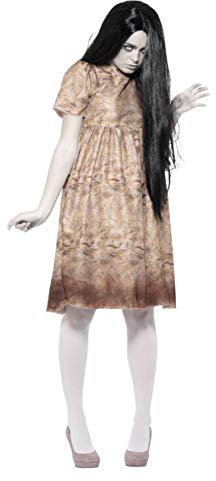 Horror-Shop Böser Geist Halloween Kostüm für Damen inkl. Perücke S