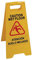 Chiner Señal Aviso Atencion Suelo Mojado - Caution Wet Floor  | Alta Visibilidad para evitar accidentes, Español/Inglés | Resistente | Para Restaurantes, Hospitales, Centros Comerciales