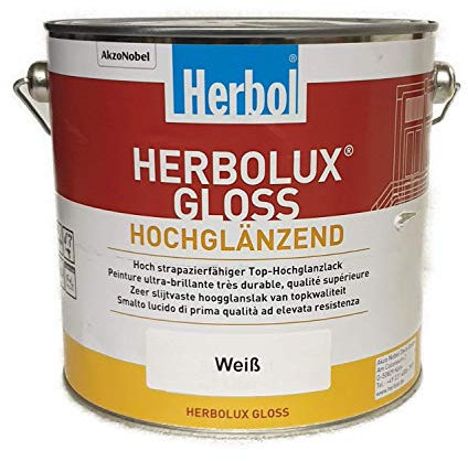 Herbol Herbolux Gloss Hochglänzend Weiss 2.5 Liter