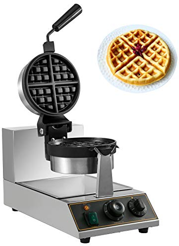 VEVOR Gaufrier Electrique HT-2205, Machine à Gaufre 1100 w, Appareil à Sandwich Commercial, Grande capacité, Chauffage Rapide, pour la Maison/Les boulangeries/Les événements/Les supermarchés