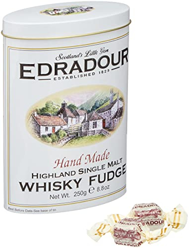 Gardiner's of Scotland Gardiner´s Whisky Fudge Edradour – Handgemachte weiche WhiskyKaramellBonbons, 250 gramm