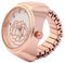 Redxiao Orologio da donna alla moda da donna con anello al quarzo semplice, per compleanni, San per la maggior parte delle donne belle e ragazze