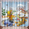 HNSRYLQX The Pooh Bear Verdunkelungsvorhang Kinderzimmer Junge, Cartoon Verdunkelungsvorhang-Set 2er Set Für Kinderzimmer with Eyelets (7,280 x 245 cm)