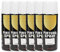 Etrexonline Pintura Spray Multicolor Profesional 400ml Adecuado Metal Madera y Plástico - Color Blanco Brillo (Paquete de 6)