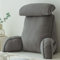 CUEYU Cuscino da Lettura per Riposo a Letto,Cuscino di Supporto dello Schienale con Bracciolo,Cuscini Testata Letto,per Leggere/Rilassarsi/Guardare La TV,Advanced Gray,75×40×50cm