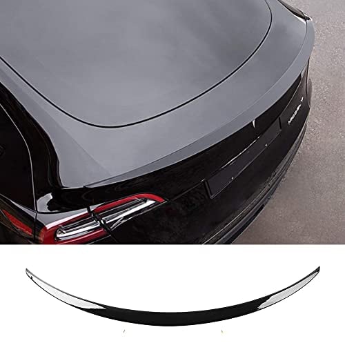 Premium ABS Material Auto Heckspoiler Spoiler für Tesla Model Y 2020 2021 2022 2023, Autos Heckspoiler Flügel Auto Sport Styling Kits, 3M Kleber,ABS Black
