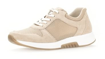 Gabor Damen Low-Top Sneaker, Frauen Halbschuhe,Wechselfußbett,Strassenschuhe,Sportschuhe,Freizeitschuhe,Turnschuhe,oasi,40.5 EU / 7 UK