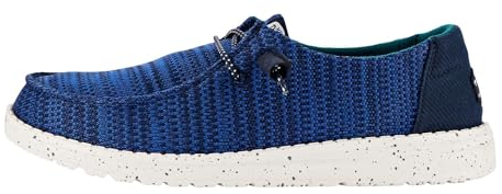 Hey Dude Damen Wendy Sport Mesh Slipper, Größe 38 EU, Blue, White