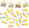 40 Stück Ostern Holzklammer mit Küken,Mini Ostern Holz Foto-Clips,Osterdeko Clip für Geschenktüten,Ostern Holzklammern,Holzklammern Klein,für Deko Fotos Bilder Collagen Postkarten Geschenke