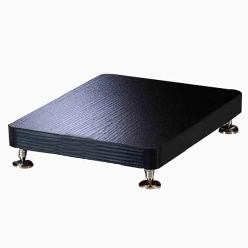 Bandeja de altavoces pies amortiguadores estantería base placa amortiguadora estéreo subwoofer amortiguadores chasis del altavoz equipo pies fuerte capacidad de carga, sólida y no temblar no hace daño