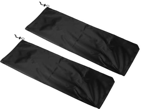 PATIKIL Skateboard-Tragetasche, 2er Pack 31,5 x 12,6 Zoll Skateboard-Träger-Schultertasche Skateboard-Rucksack mit Innentasche, Schwarz