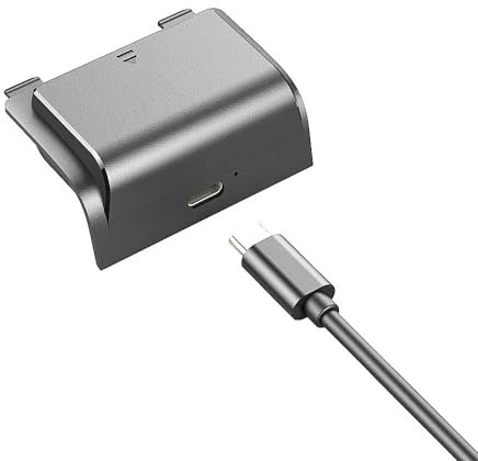 Fayerkar Adatto per controller di gioco serie Xbox con una piena capacità di 1800 mAh e una batteria con conversione del cavo di ricarica