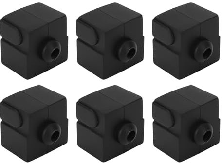 6-teilige Hotend-Silikonhüllen, 3D-Drucker-Hot-End-Silikonsocken-Set für Ender 3 V3 SE, 3D-Drucker-Extruder-Silikon-Abdeckungssocken, Ersatz-Temperaturbeständigkeit