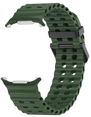 Bracelet Anti-Transpiration Pour Samsung Watch Ultra 47MM - Sangle Souple en Silicone Pour Sport, Remplacement Pour Galaxy Watch Ultra Smartwatch