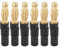 Be In Your Mind 6 STÜCKE RC ESC Motor Adapterstecker 4mm Stecker auf 3,5mm Buchse Länge 31,8mm RC ESC Motorsteckeradapter für RC Auto Boot FPV ESC Motor