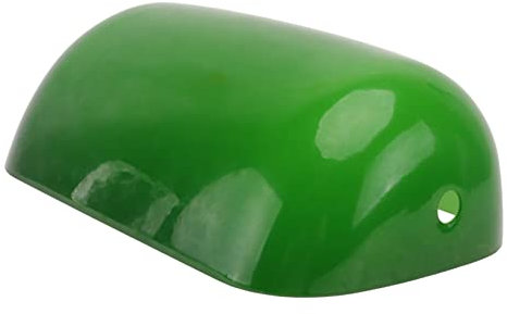 HOMSFOU 1 Pc Pantalla De Lámpara Lámparas Sala De Estar Cubierta De La Lámpara De Los Banqueros Luz De Techo De La Vendimia Pantallas De Lámpara Para Lámparas De Mesa Modelado Vidrio Green