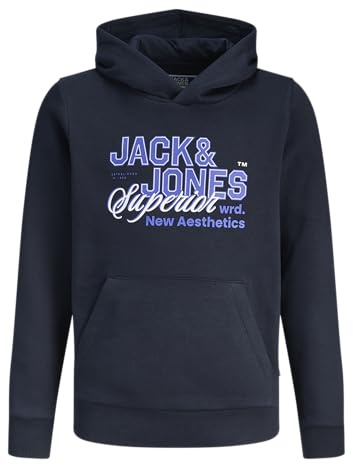 Jack & Jones Herren Jjelogo Sweat Hood 2 Col 25/26 Noos Jnr