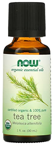 Organic Essential Oils - Tea Tree (30 ml) - Now Foods