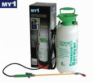 GrecoShop Pompa Irroratrice a Pressione con Serbatoio 5 L