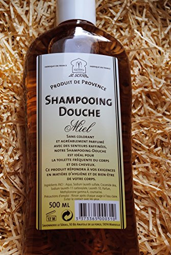 Le serail - Shampooing douche 500 ml. Miel