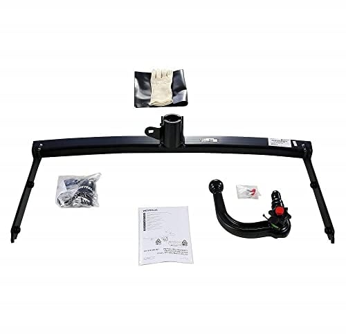 Westfalia Abnehmbare Anhängerkupplung für VW Polo V inkl. Bluemotion (BJ 06/2009-07/2017), VW Polo GTI/Cross (BJ 06/2009-04/2014)
