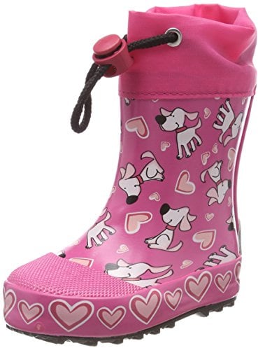 Beck Hunde, Stivali Di Gomma Bambina, Rosa (Pink), 30 EU