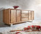 DELIFE Kommode Live-Edge 170 cm Akazie Natur 3 Schübe 4 Türen Sideboard