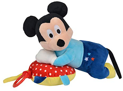 Simba 6315876846 - Disney Mickey Musikspieluhr, 35cm, Plüschfigur, Babyspielzeug, ab den ersten Lebensmonaten geeignet
