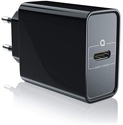 CSL - USB C Ladegerät Netzteil mit Power Delivery 30 Watt - USB Charger Ladeadapter - Schnellladefunktion - Kompatibel mit MacBook Pixel iPhone 15 14 13 Plus Samsung S23 S22 und mehr