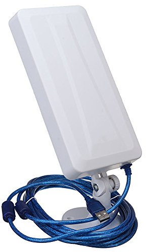 Teekit Amplificateur d'antenne WiFi longue portée sans fil pour routeur extérieur 2500 m