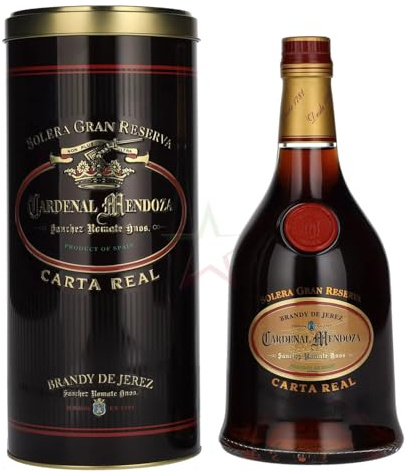 Cardenal Mendoza Carta Real Brandy 40,00% 0,70 Liter