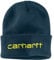 Carhartt Unisex Teller Hat Beanie Hat, Einheitsgröße, Night Blau