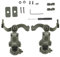 Taktischer Multi-Winkel-Rotations-Helmschienenadapter für Ops Core ARC/Wendy Schneller Helmschienenhalterungsadapter