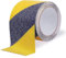 OQingluan Striscia Antiscivolo per Scale, 10cm*10m, Nastro Antiscivolo per Gradini, Nastro Sicurezza Giallo Nero, Antiscivolo Scale Esterne, per Uso Interno ed Esterno, Giallo Nero