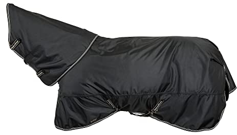 Back on Track Weidedecke Obsidian Turnout Decke mit Halsteil 150 g (135 cm)