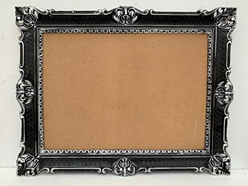 Pintici Gemälderahmen Barock Bilderrahmen 50x70 cm Werbetafel Menütafel rechteckig posterrahmen Bilderrahmen Groß Xxl Rahmen Antik Rahmen 90x70cm Plakatrahmen Hängerahmen Spiegelrahmen