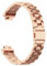 Armbänder Kompatibel mit Fitbit Inspire HR Armband Edelstahl Ersatzarmband Metall Uhrenarmband Business Bands für Fitbit Inspire HR Smart Watch (Roségold)
