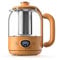 FairUo Tea Kettles Household Pot Mini 800Ml Kettles for Boiling Water Tea Maker Tea Set Bird's Nest Dessert Teapot/Orange