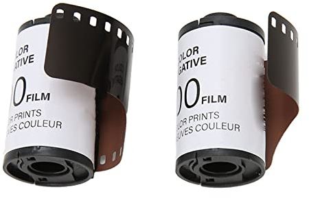 2 Rollen 35 mm Kamera-Farbfilm ISO 200 High Saturation HD Kamera Farbe Negativfilm für 135 Kameras