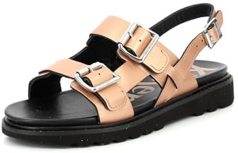 Kickers NEOSUMMER,SANDALE FEMME NUDE METAL, 37 EU