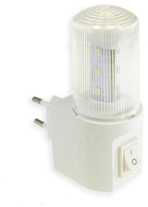 YASTA Luce Notturna LED Per Bambini Interruttore Retrò Lampada da Notte 1W Bianca Fredda Per Camerette, Corridoio,Soggiorno,Cucina