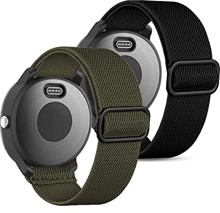OTOPO Elastisches Armband for Garmin Vivoactive 4/Venu 2 45mm/Venu 3/Forerunner 255/955/265/965 Armband, 22mm Nylon Sport Armband for Männer Frauen